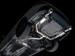 Alternative view of AWE Tuning 22-25 Volkswagen Jetta GLI Touring Edition Exhaust - Chrome Silver Tips