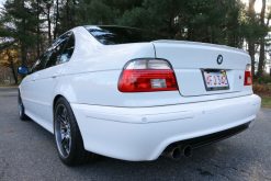 Alternative view of Dinan 97-03 BMW 540i (E39) w/Standard Bumper Free Flow Axleback Exhaust - Polished Tips
