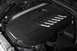 Dinan 19-26 BMW B58D (G01/G02/G20/G22/G23/G26/G42) Gloss Carbon Fiber Engine Cover w/Matte Accents - Image 11