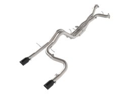 aFe 22-26 Ford Bronco V6 3.0L (tt) Vulcan Series 3in 304SS Cat-Back Exhaust System w/ Black Tips