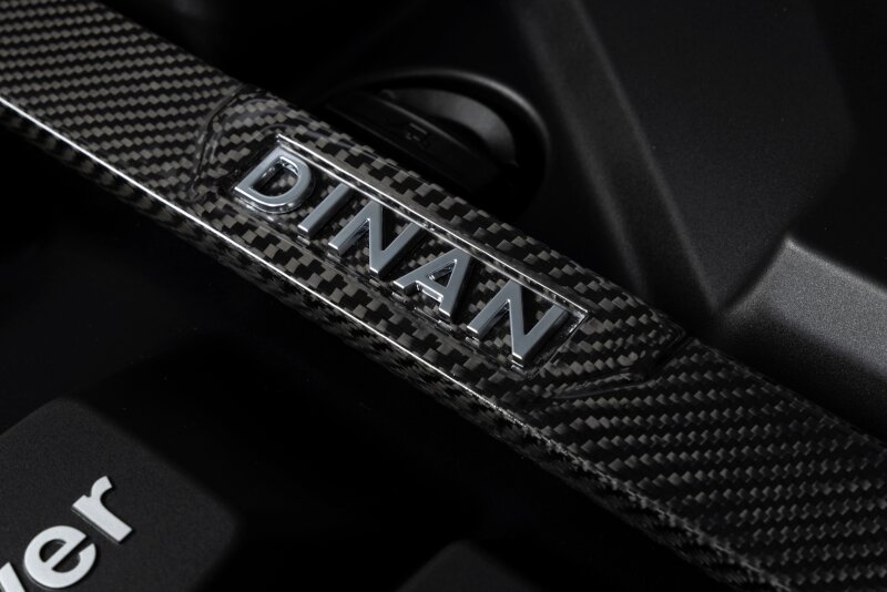 Dinan 21-27 BMW M2/M3/M4 (G80/G82/G83/G87) Gloss Carbon Fiber Strut Tower Brace - Front - Image 3