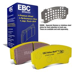 EBC 99-02 Noble M12 2.6 Twin Turbo Yellowstuff Rear Brake Pads