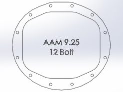 aFe Power Front/Rear Diff Cover Kit w/ Oil 19-25 Dodge L6 Trucks (AAM 9.25-12 & AAM 11.5/12-14) - Image 6