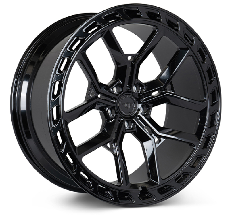 Vossen X Urban Forged UVX - 22x10.5 - ET32 - 5x120 - 72.6 - GB - Gloss Black - Defender Front - Image 2