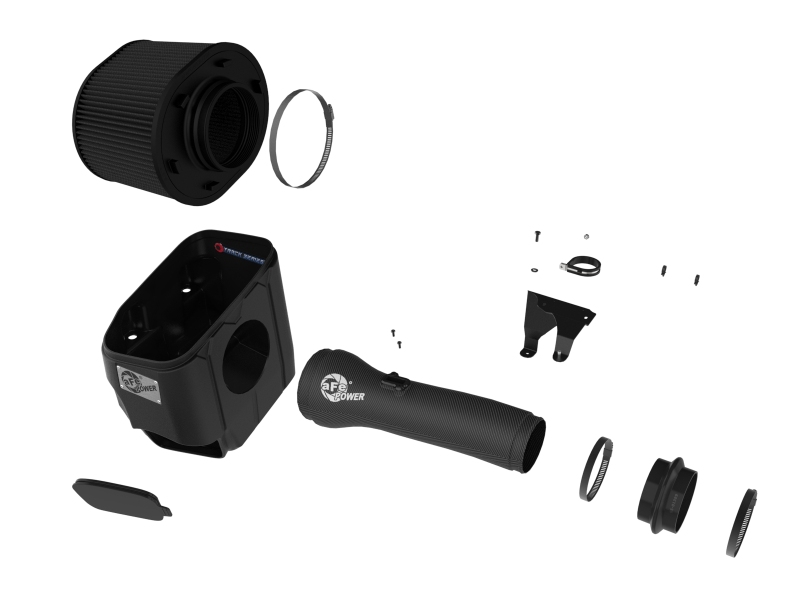 aFe 2025+ Dodge Ram 1500 RHO Track Series Carbon Fiber Cold Air Intake System w/ Blk Pro 5R Filter - Image 2
