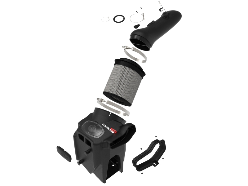 aFe 20-24 Ford Diesel Trucks V8-6.7L (td) Momentum HD Cold Air Intake System w/ Pro DRY S Filter - Image 2