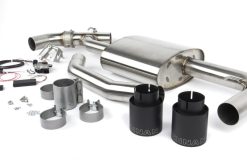 Dinan 17-24 Mini Cooper Clubman/Countryman S (F54/F60) Valved Axleback Exhaust - Black Tips - Image 4