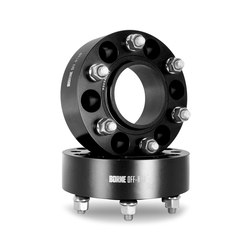 Mishimoto Wheel Spacers - 6x139.7 - 95.1 - 50 - M14 - Black
