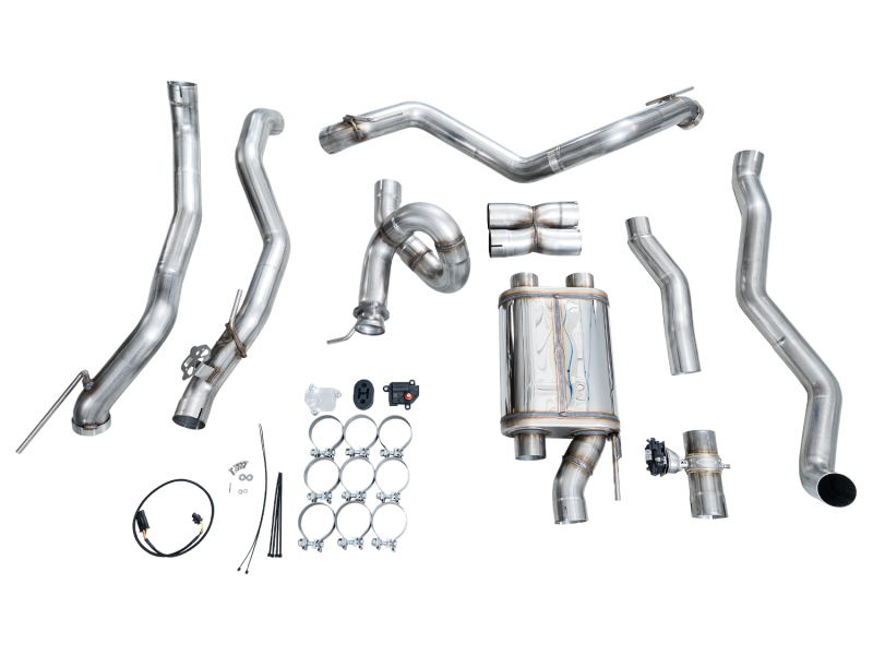 AWE 2024+ Ford Ranger Raptor 3.0L Switchpath Cat-Back Exhaust - BashGuard Only - Image 20