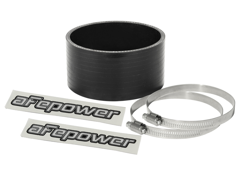 aFe Magnum FORCE Intake Coupling Kit (3-1/2 IN ID x 2 IN L) Straight Coupler - Black