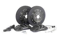 Dinan 21-26 BMW 430i Front Big Brake Kit - 395x34mm 6 Piston - Grey