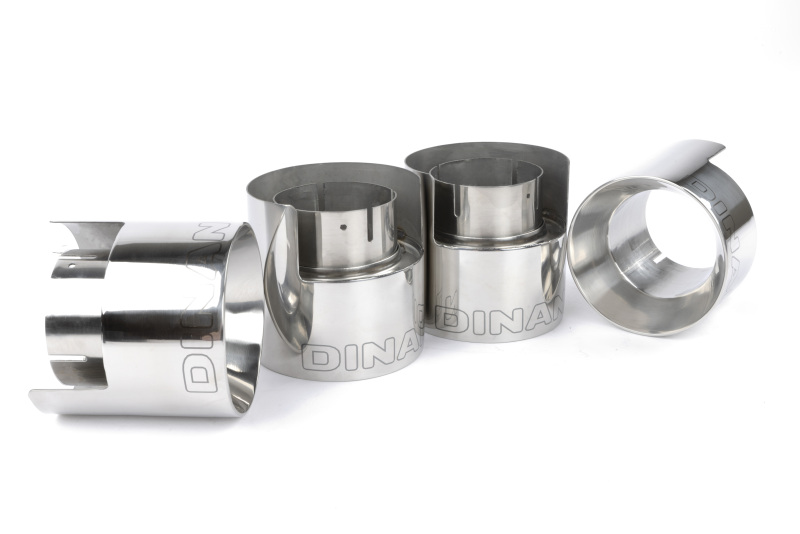 Dinan 21-27 BMW M3/M4 (G80/G82/G83) Valved Axleback Exhaust System - Polished Tips - Image 3