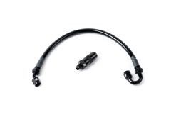 AMS Performance 5/16 Quick Connect to -6AN Inline Fuel Pulsation Damper w/ -6AN Fuel Line - Image 3