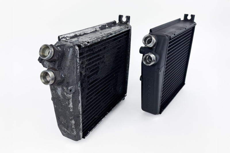 CSF Porsche 964/993 OEM+ Performance Fender Oil Cooler - Image 4