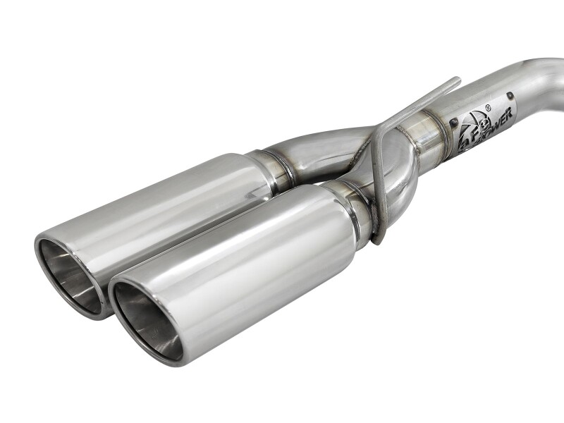 aFe GM Trucks 23-24 L6-3.0L (td) LZ0 Vulcan Series 3in 304 SS DPF-Back Exhaust System w/Polished Tip - Image 2