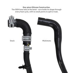Alternative view of Mishimoto 2021+ Jeep JL Rubicon 392 Silicone Oil Cooler Hose