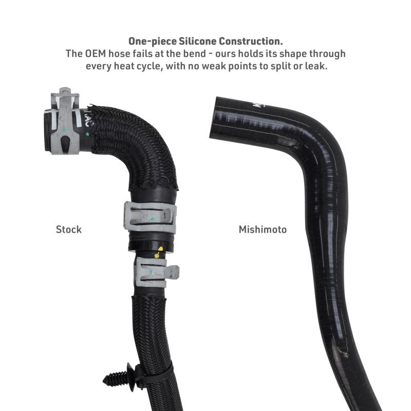 Mishimoto 2021+ Jeep JL Rubicon 392 Silicone Oil Cooler Hose - Image 2