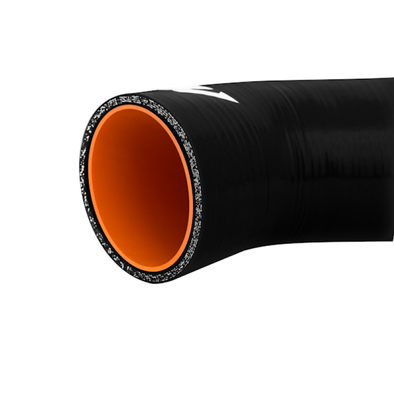 Mishimoto 01-07 Subaru WRX Silicone 80mm Airbox Hose - Black - Image 4