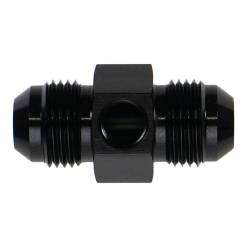 DeatschWerks 8AN Male Flare Gauge Adapter with 1/8in Gauge Port