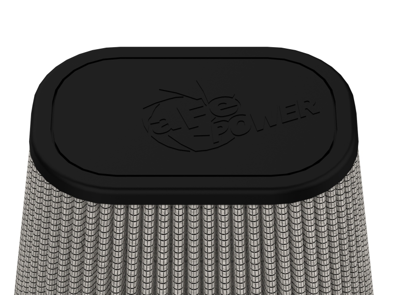 aFe Magnum FLOW Pro DRY S Air Filter 4in F (7-3/4x6-1/2)in B (5-3/4x3-3/4)in T x 7in H - Image 4
