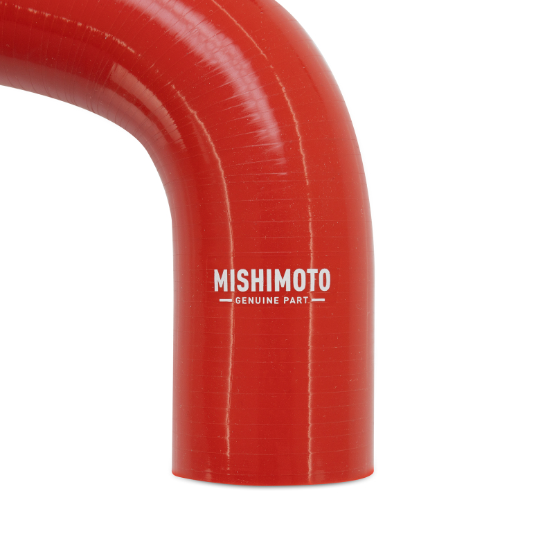 Mishimoto 95-04 Toyota Tacoma 2.4L - 2.7L (4WD Auto Only) Silicone Coolant Hose Kit - Red - Image 3