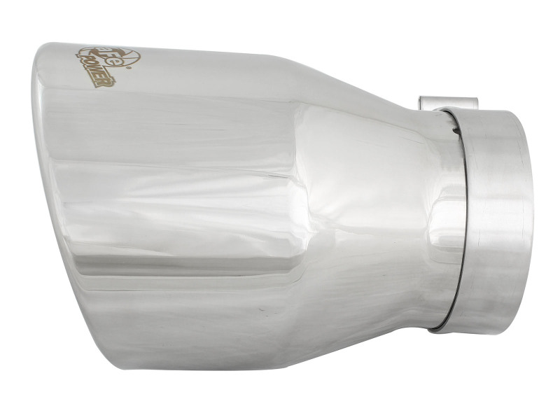 aFe MACH Force-Xp Universal Exhaust Tip 4 IN Inlet x 6 IN Outlet x 9 IN L - Image 2