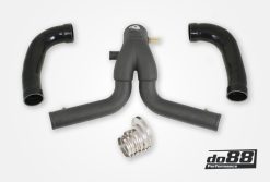 do88 2015+ Porsche 911 Turbo/Turbo S (991.2) Y-Pipe for do88 Intercooler - Black