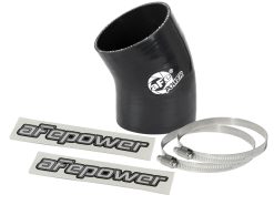 aFe Magnum FORCE Intake Coupling Kit (3 IN ID x 30 Deg.) Elbow Coupler - Black