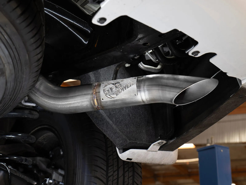 aFe Vulcan Series 3in Stnless Steel Cat-Back Hi-Tuck Exhaust System Nissan Armada 25-26 V6-3.5L(tt) - Image 4