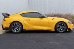 Alternative view of Dinan 20-26 Toyota GR Supra (A90/A91) Carbon Fiber High-Rise Rear Spoiler