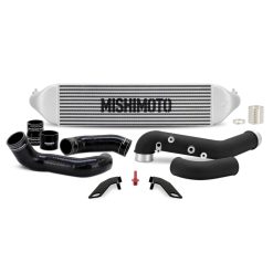 Mishimoto 2023+ Honda Civic Type-R Intercooler Kit w/Pipes - Silver Intercooler/Black Pipes