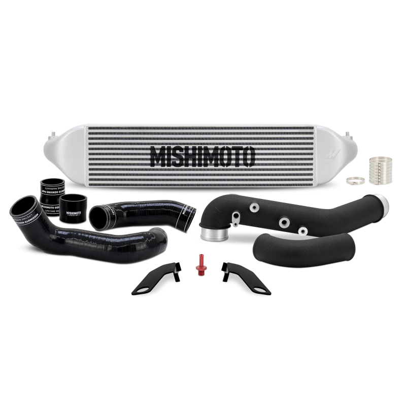Mishimoto 2023+ Honda Civic Type-R Intercooler Kit w/Pipes - Silver Intercooler/Black Pipes