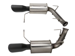 Roush 11-14 Mustang GT Black Tip Axle Back Exhaust - Image 4