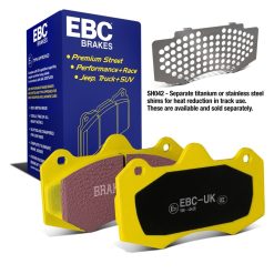 EBC 01-04 Aston Martin Vanquish 5.9 (AP Caliper) Yellowstuff Front Brake Pads
