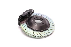 Dinan 08-15 BMW 5-Series GT/7-Series (F01/F02/F07/Alpina B7) Black Caliper/Drilled Brake Set - Front