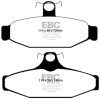 EBC 85-88 Chevrolet Camaro (3rd Gen) 2.8 (Performance Package) Greenstuff Rear Brake Pads