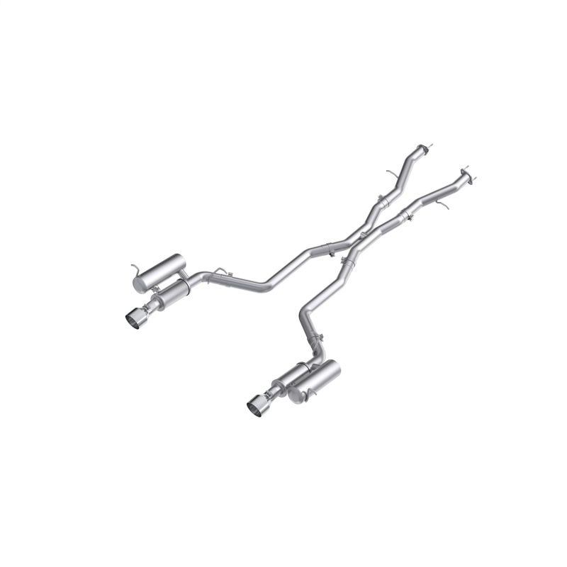 MBRP 2011+ Dodge Durango AL Series 3.0in Cat-Back Dual Rear Exit Exhaust