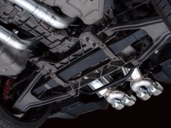 AWE Tuning C6 Chevrolet Corvette Z06/ZR1 Touring Edition Axle-Back Exhaust w/ Chrome Silver Tips - Image 13