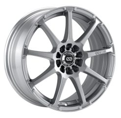 Enkei EDR9 18x7.5 5x105/110 38mm Offset 72.6 Bore Dia Silver Wheel