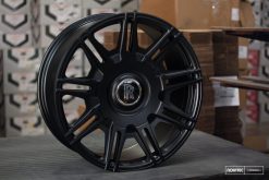 Vossen x Novitec SP2 22x9.5 - 5x120 BP - ET15 - Satin Black Rolls-Royce Wraith/Ghost/Dawn FR Wheel