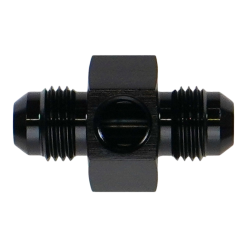 DeatschWerks 6AN Male Flare Gauge Adapter with 1/8in NPT Gauge Port