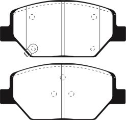 EBC 2016+ Buick Envision 2.0L Turbo Redstuff Front Brake Pads