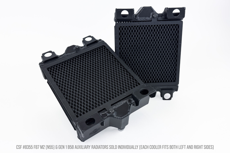 CSF BMW F87 M2 and Gen 1 B58 High Performance Auxiliary Radiator - Image 7