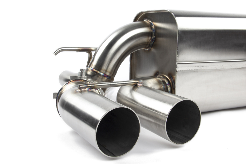 Dinan 19-21 BMW M2 Competition (F87) Free Flow Axleback Exhaust System w/X-Pipe - Black Tips - Image 9