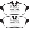 EBC 09+ BMW Z4 3.0 (E89) Greenstuff Rear Brake Pads