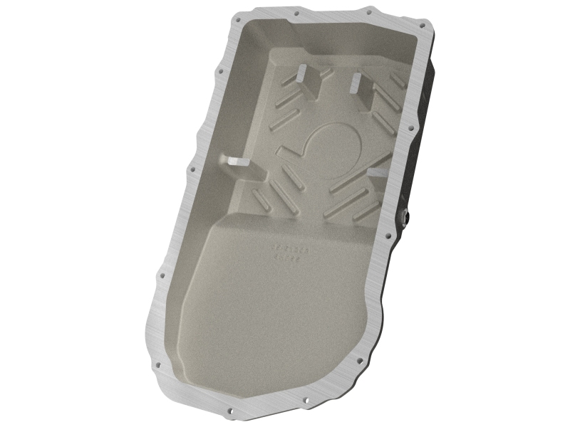 aFe POWER 21-24 Ram TRX (8HP90/95 Trans) Street Series Transmission Pan - Raw w/ Machined Fins - Image 4