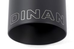 Dinan Double-Walled 4in Clamp-On Exhaust Tip - Black - 4in Outlet / 2.75in Inlet - Image 5