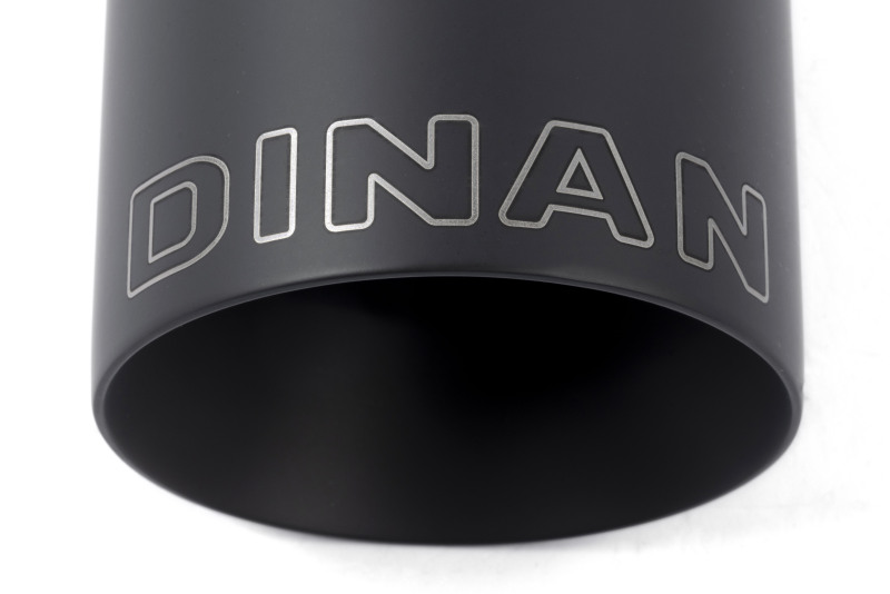 Dinan Double-Walled 4in Clamp-On Exhaust Tip - Black - 4in Outlet / 2.75in Inlet - Image 5