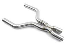 Dinan 24-26 BMW X5 M LCI/X6 M LCI (F95/F96) High Flow X-Pipe Exhaust - 3.25in - Stainless Steel - Image 5