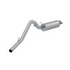 MBRP 00-06 Jeep Wrangler TJ Inline-4 2.5L/Inline-6 2.5in Aluminized Steel Cat Back Single Side Exit